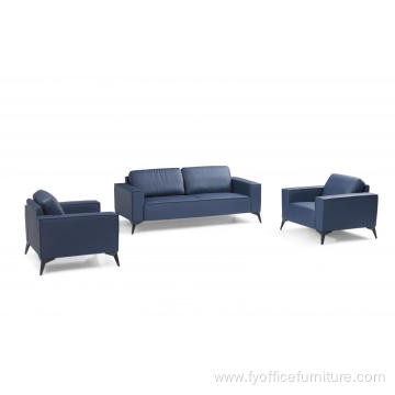 Whole-sale price Office lounge leather sofa office waiting room sofa